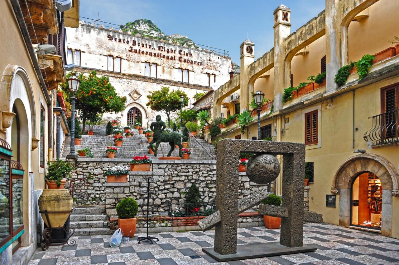 Apartament La Casa Di Elvira Giardini-Naxos Zewnętrze zdjęcie